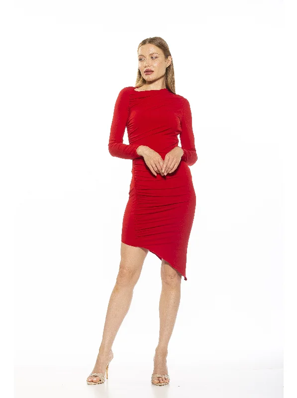 One Shoulder Formal Mini Dresses-Nyra Dress