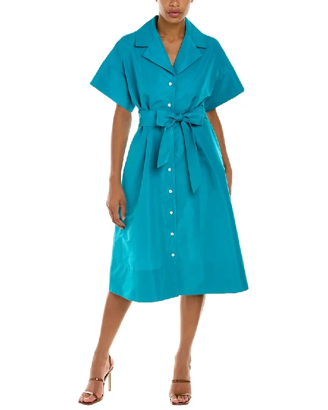 Prom Midi Dresses-Josie Natori Midi Shirtdress