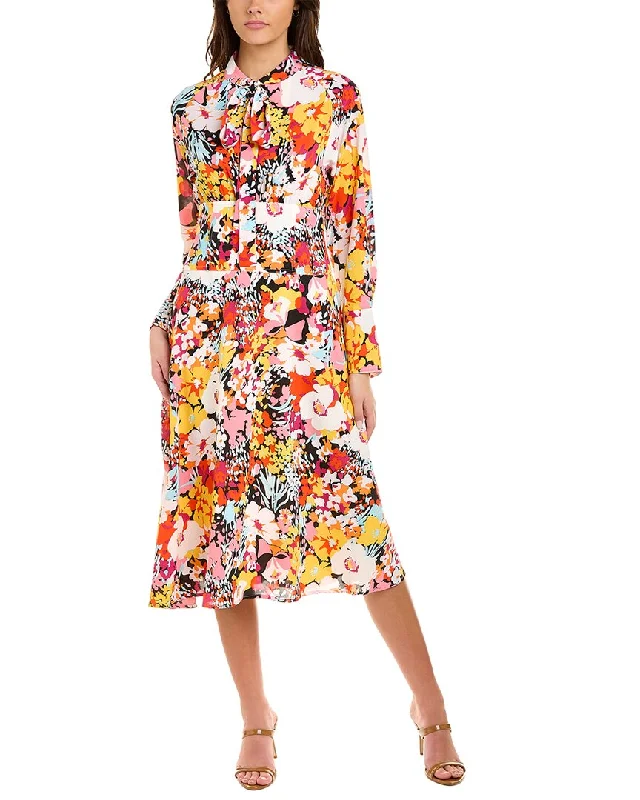 Designer Casual Midi Dresses-Gracia Floral Midi Dress