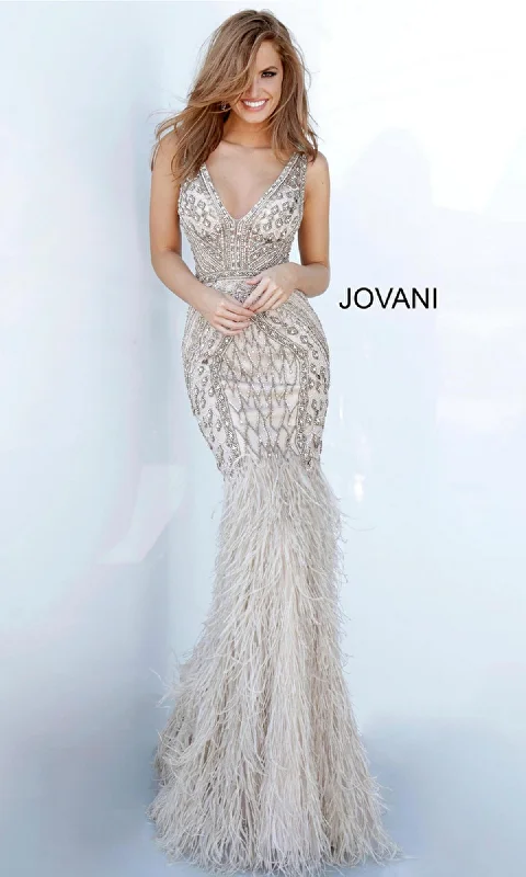 Maternity Sequin Maxi Dresses-Formal Long Dress 02798 by Jovani