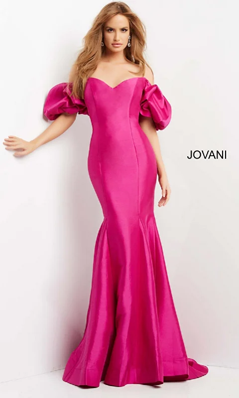 Plus Size Boho Maxi Dresses-Formal Long Dress 09031 by Jovani