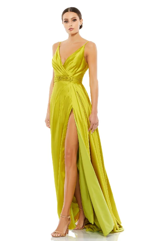 Green Velvet Maxi Dresses-Mac Duggal Long Formal Dress 12443