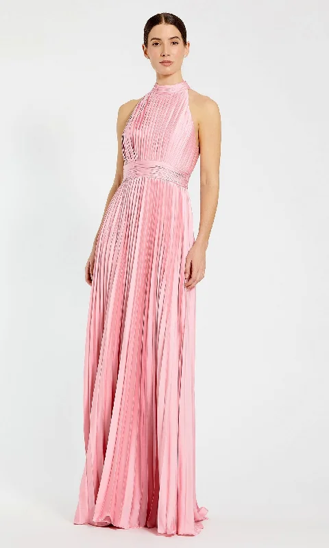 Pink Winter Maxi Dresses-Mac Duggal Long Formal Dress 26992