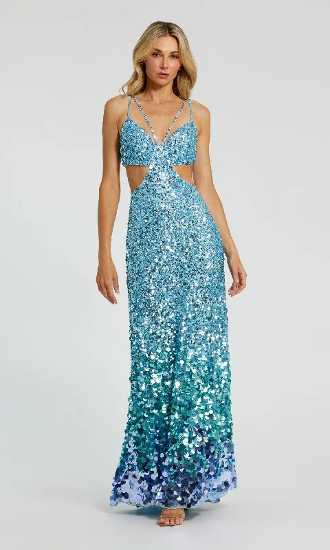 Sexy Party Maxi Dresses-Mac Duggal Long Formal Dress 6077