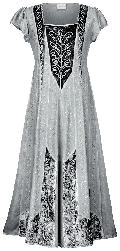 Cheap Formal Maxi Dresses-Isolde Maxi Limited Edition Silver Pewter