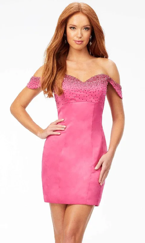 Ashley Lauren 4531 - Beaded Neckline Cocktail Dress