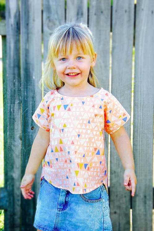 Summer Lace Mini Dresses-Sew To Grow Baby/Child Mini Bondi Top/Dress